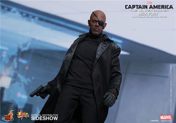 1/6 HOT TOYS - CAPTAIN AMERICA NICK FURY
