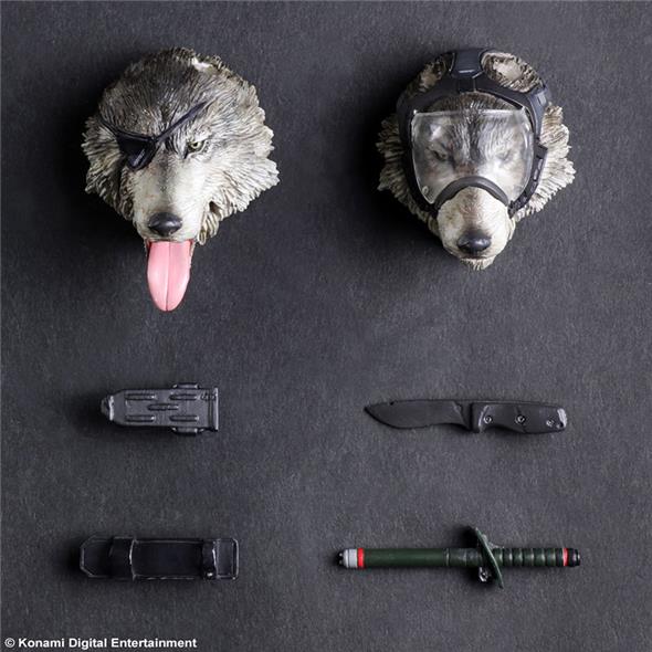 PLAY ARTS KAI - METAL GEAR SOLID V D-DOG P.A.K.
