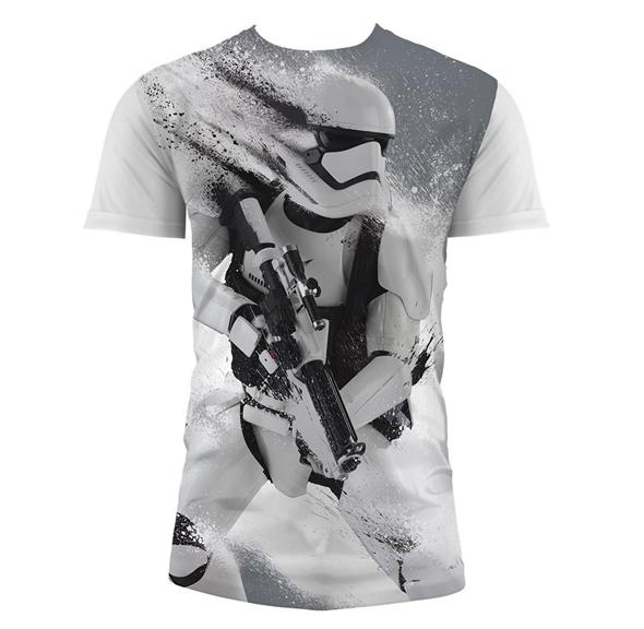 T-SHIRT STAR WARS EP7 STORMTRP SNOW FULL P WHITE/TAGLIA XXL