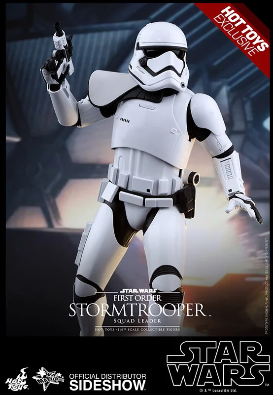 1/6 HOT TOYS - STAR WARS STORMTROOPER SQUAD LEADER EP VII