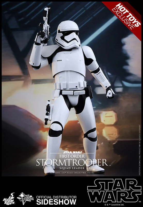 1/6 HOT TOYS - STAR WARS STORMTROOPER SQUAD LEADER EP VII
