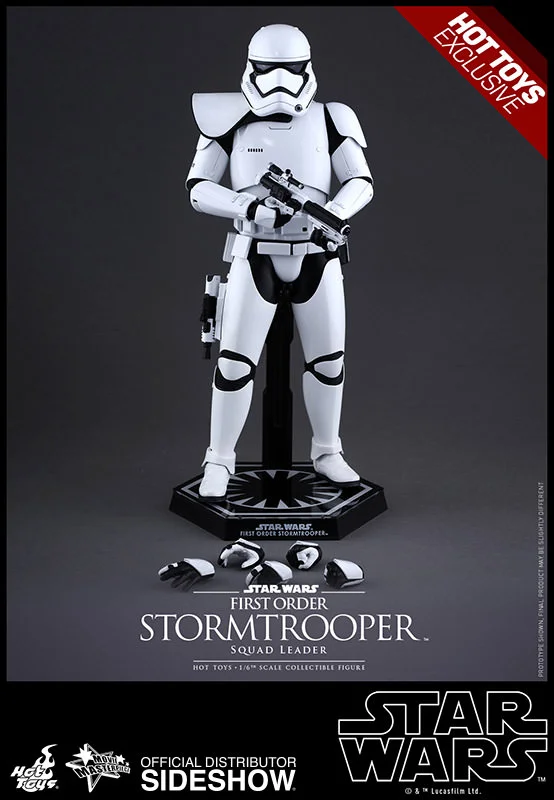 1/6 HOT TOYS - STAR WARS STORMTROOPER SQUAD LEADER EP VII