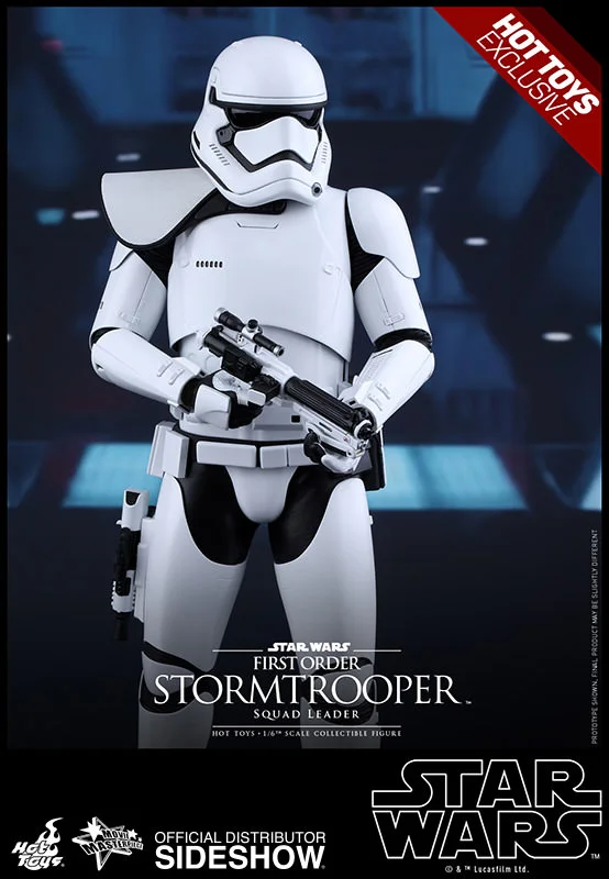 1/6 HOT TOYS - STAR WARS STORMTROOPER SQUAD LEADER EP VII
