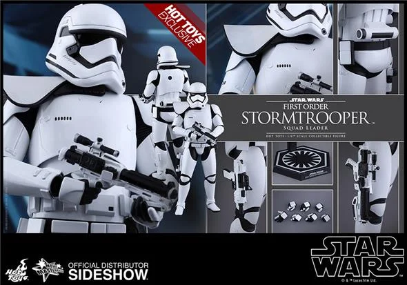 1/6 HOT TOYS - STAR WARS STORMTROOPER SQUAD LEADER EP VII