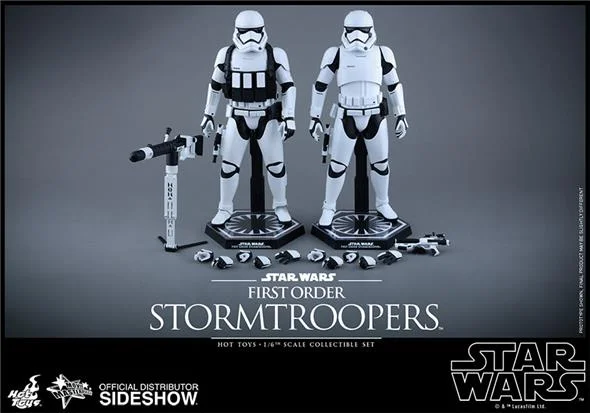 1/6 HOT TOYS - STAR WARS STORMTROOPERS EP VII SET AF