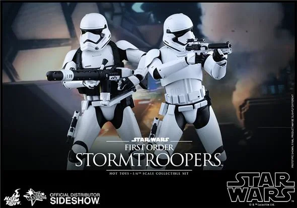 1/6 HOT TOYS - STAR WARS STORMTROOPERS EP VII SET AF
