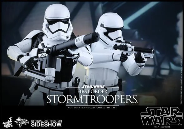 1/6 HOT TOYS - STAR WARS STORMTROOPERS EP VII SET AF