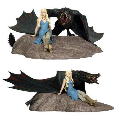 GAME OF THRONES DAENERYS AND DROGON STATUE
