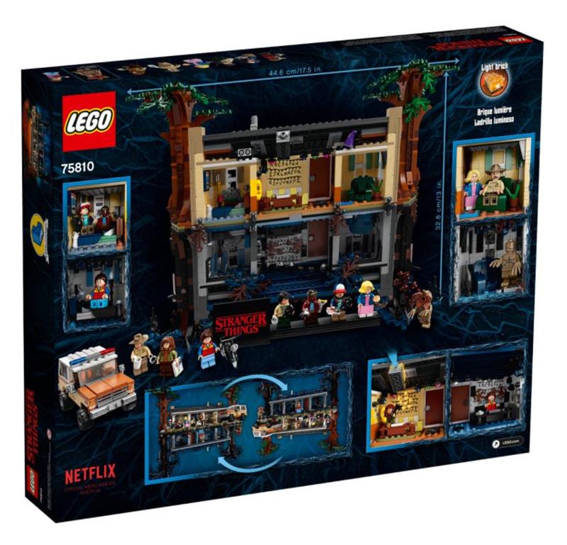 LEGO STRANGER THINGS IL SOTTOSOPRA #75810