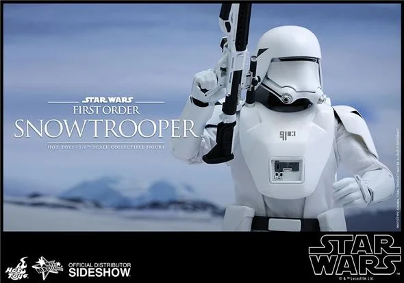 1/6 HOT TOYS - STAR WARS 12 SNOWTROOPER 1ST ORDER SET AF