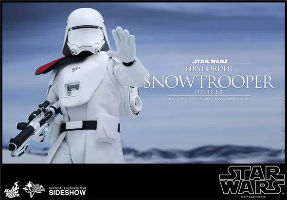 1/6 HOT TOYS - STAR WARS 12 SNOWTROOPER OFFICER 1ST ORDER AF