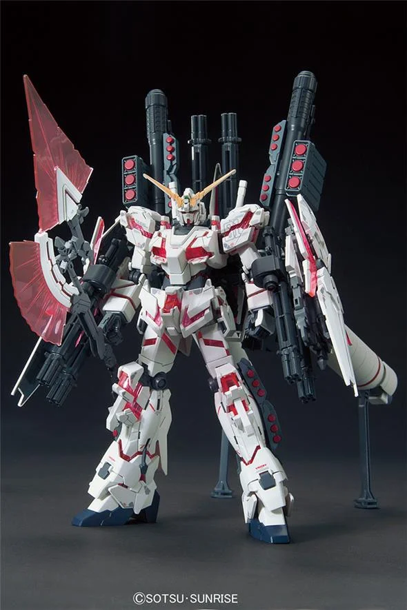 1/144 HGUC 199 GUNDAM UNIC FULL ARMOR DESTROY RED VERS.