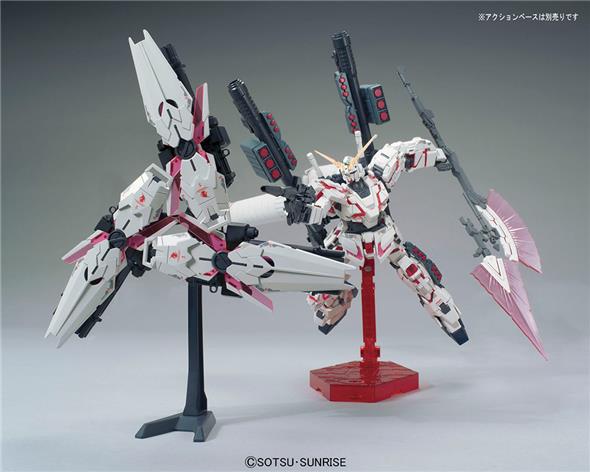 1/144 HGUC 199 GUNDAM UNIC FULL ARMOR DESTROY RED VERS.