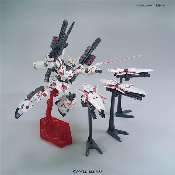 1/144 HGUC 199 GUNDAM UNIC FULL ARMOR DESTROY RED VERS.