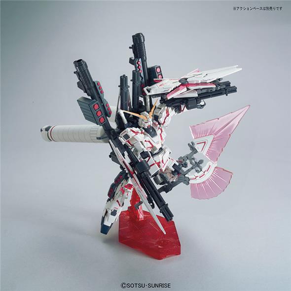 1/144 HGUC 199 GUNDAM UNIC FULL ARMOR DESTROY RED VERS.