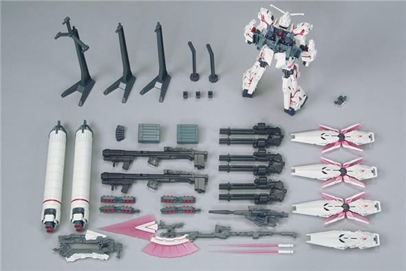 1/144 HGUC 199 GUNDAM UNIC FULL ARMOR DESTROY RED VERS.