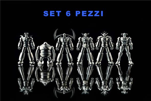 ABSOLUTE CHOGOKIN DYNAMIC SERIES (SET 6 PEZZI)