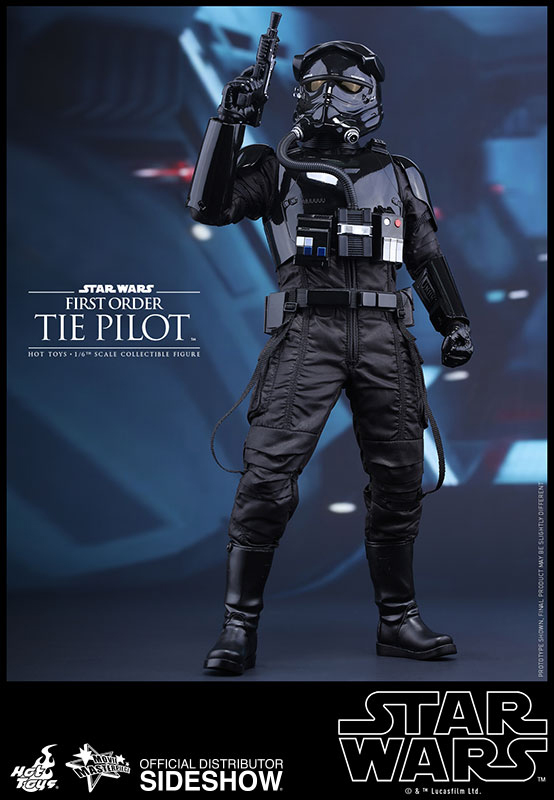 1/6 HOT TOYS - STAR WARS TIE PILOT FIRST ORDER