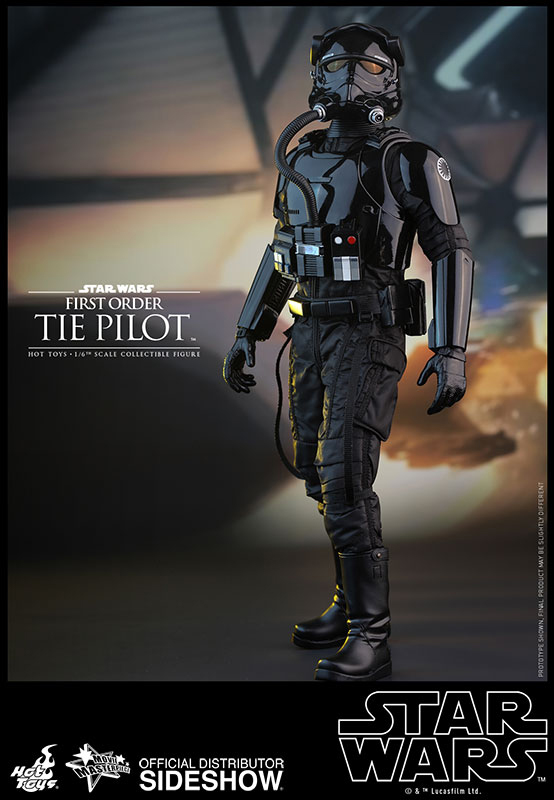1/6 HOT TOYS - STAR WARS TIE PILOT FIRST ORDER