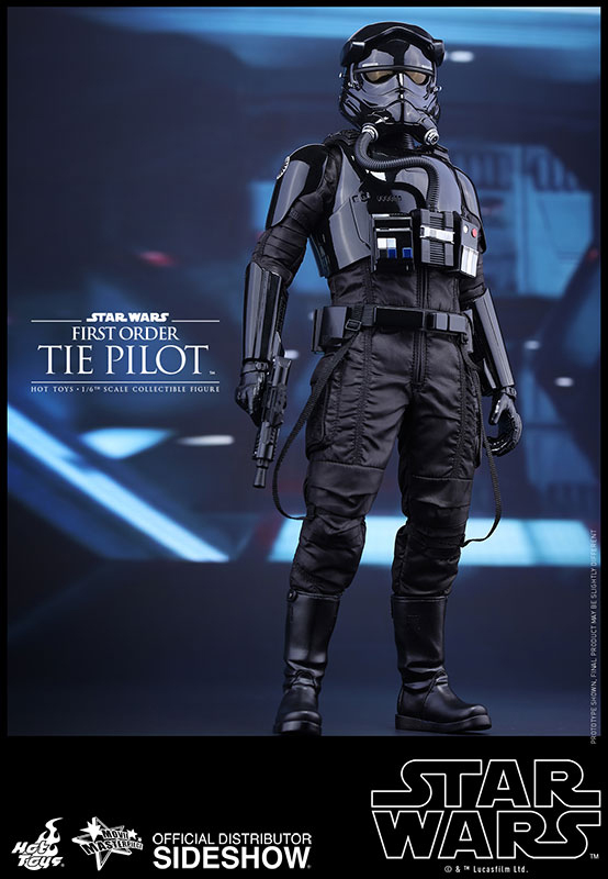 1/6 HOT TOYS - STAR WARS TIE PILOT FIRST ORDER