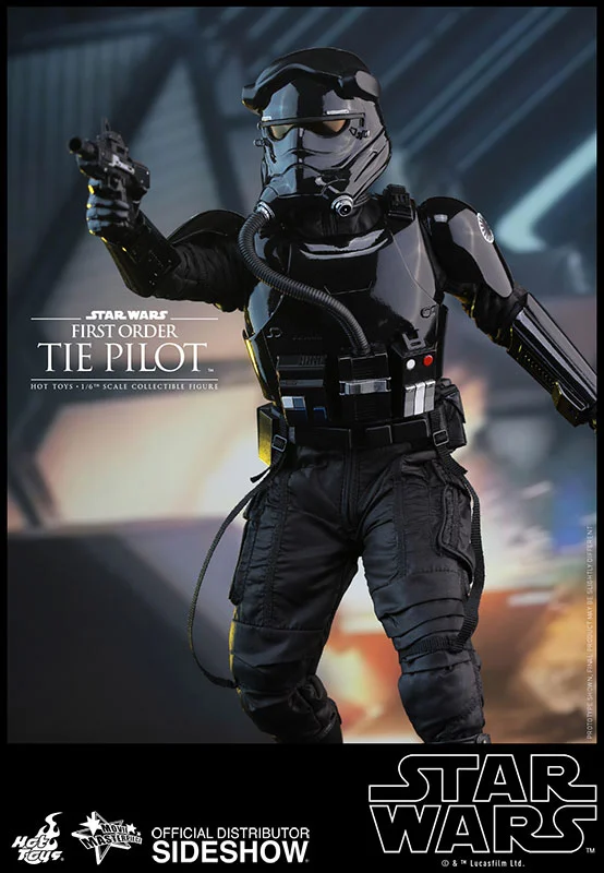 1/6 HOT TOYS - STAR WARS TIE PILOT FIRST ORDER
