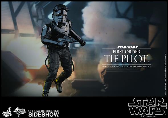 1/6 HOT TOYS - STAR WARS TIE PILOT FIRST ORDER