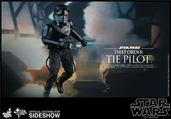 1/6 HOT TOYS - STAR WARS TIE PILOT FIRST ORDER