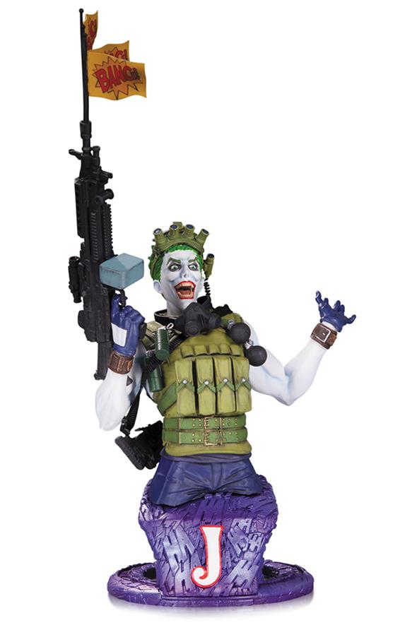 DC COMICS SUPER VILLAINS THE JOKER BUST