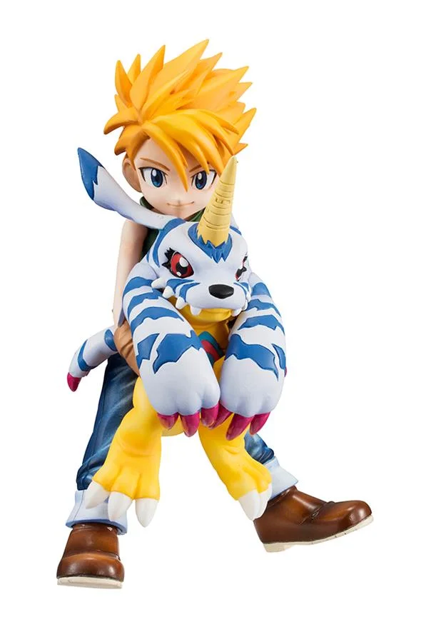 DIGIMON YAMATO & GABUMON GEM STATUE