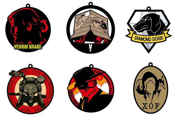 METAL GEAR SOLID 5 RUBBER COLL DISPLAY(6)