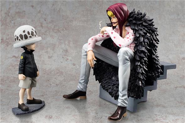 ONE PIECE POP CORAZON/LAW LTD STATUE