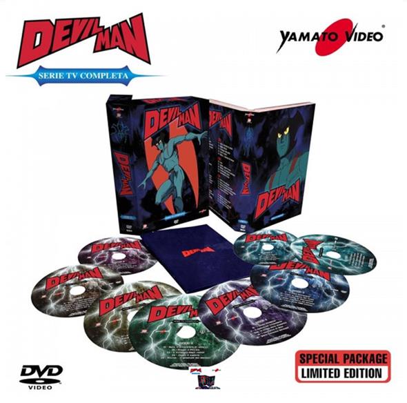 DVD - DEVILMAN NUOVA EDIZIONE 8 DVD BOX SET