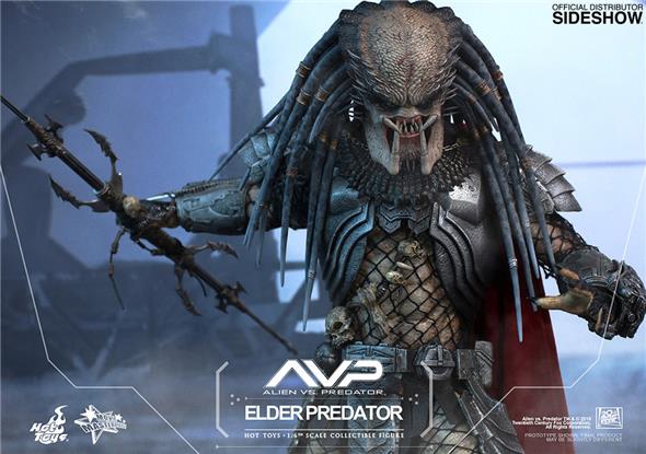 1/6 HOT TOYS - ALIEN VS PREDATOR 12" ELDER PREDATOR AF