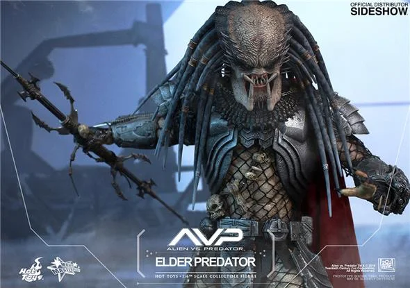 1/6 HOT TOYS - ALIEN VS PREDATOR 12" ELDER PREDATOR AF