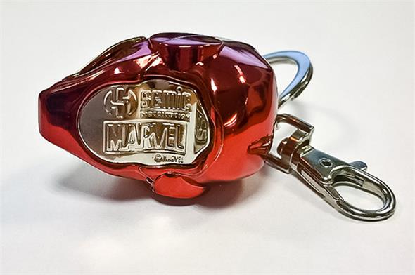 IRON MAN HELMET KEYCHAIN