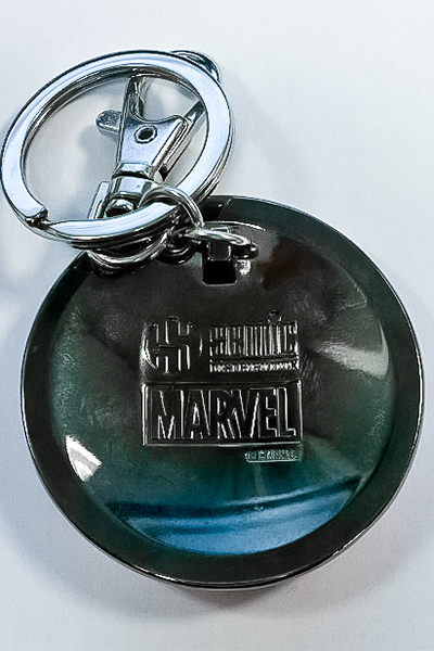 SPIDER-MAN LOGO KEYCHAIN