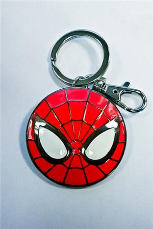 SPIDER-MAN LOGO KEYCHAIN