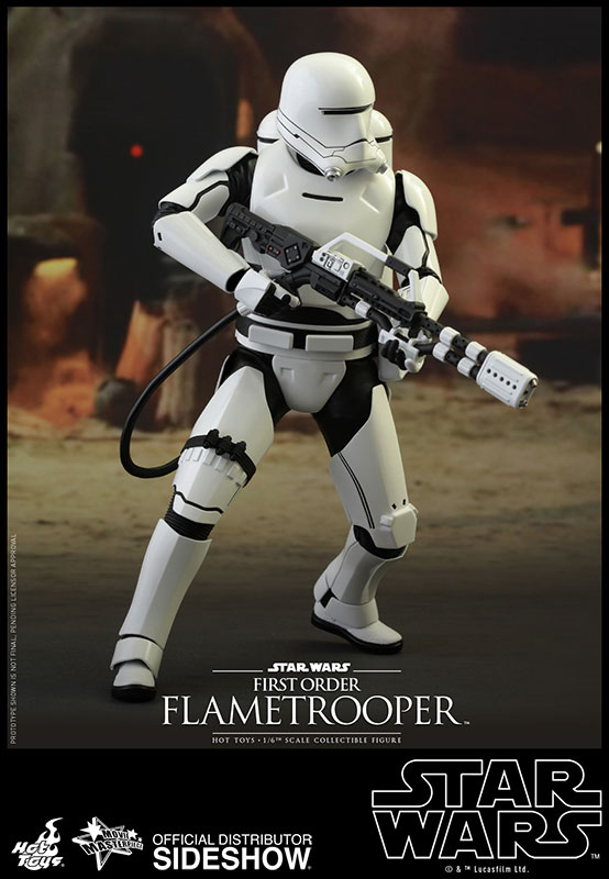 1/6 HOT TOYS - STAR WARS 12 FIRST ORDER FLAMETROOPER AF