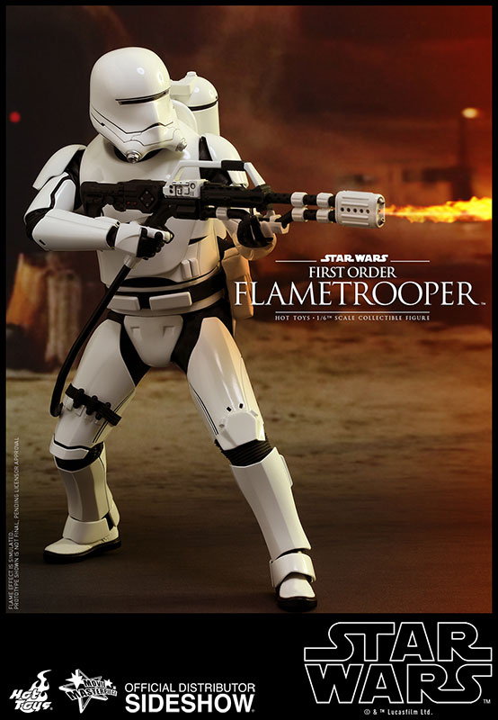 1/6 HOT TOYS - STAR WARS 12 FIRST ORDER FLAMETROOPER AF