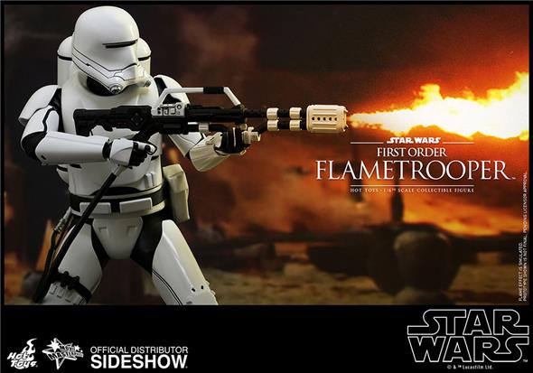 1/6 HOT TOYS - STAR WARS 12 FIRST ORDER FLAMETROOPER AF