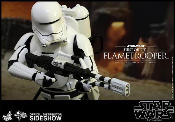 1/6 HOT TOYS - STAR WARS 12 FIRST ORDER FLAMETROOPER AF