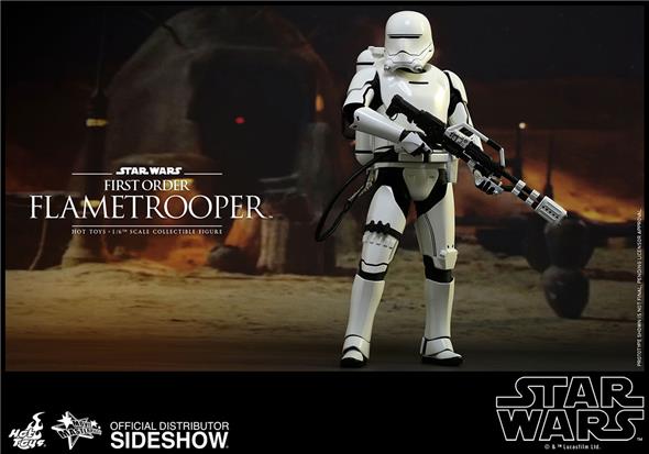 1/6 HOT TOYS - STAR WARS 12 FIRST ORDER FLAMETROOPER AF