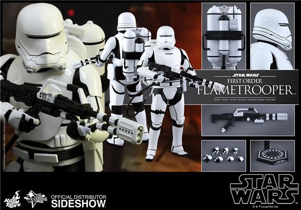 1/6 HOT TOYS - STAR WARS 12 FIRST ORDER FLAMETROOPER AF