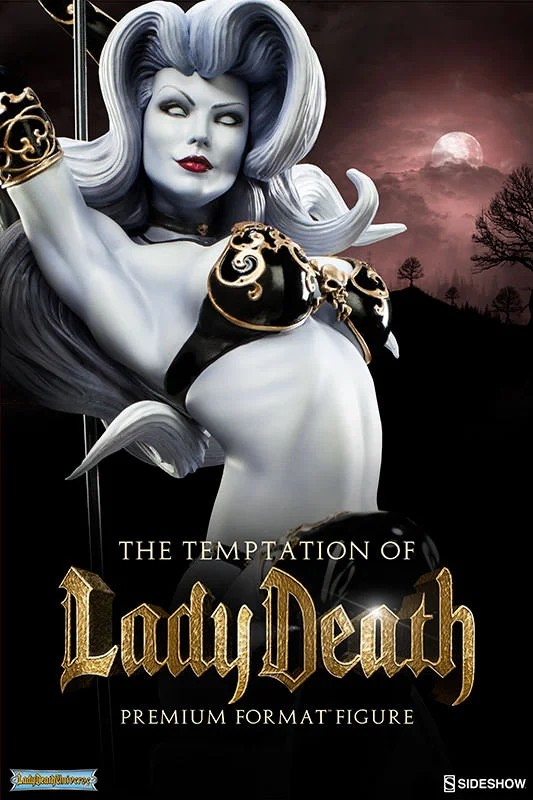 THE TEMPTATION LADY DEATH PREMIUM FORMAT FIGURE