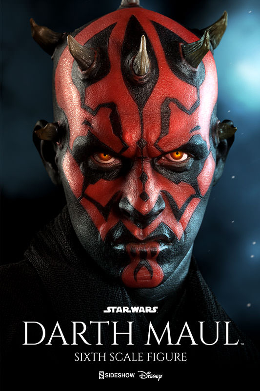 1/6 SIDESHOW - STAR WARS DARTH MAUL DUEL ON NABOO