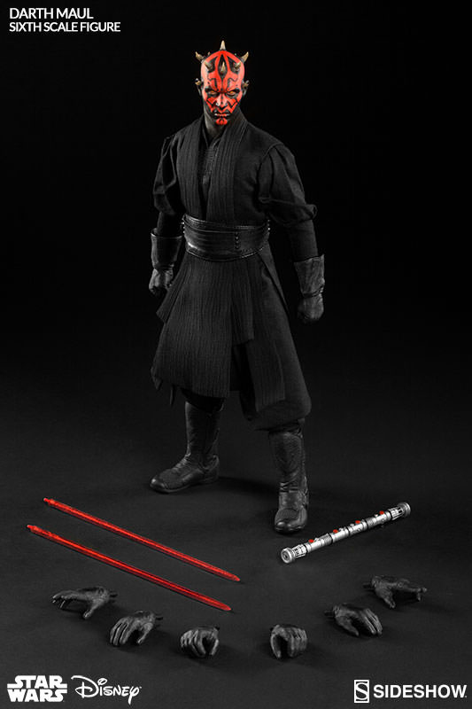 1/6 SIDESHOW - STAR WARS DARTH MAUL DUEL ON NABOO