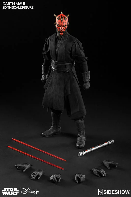 1/6 SIDESHOW - STAR WARS DARTH MAUL DUEL ON NABOO
