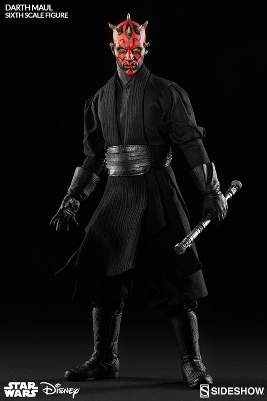 1/6 SIDESHOW - STAR WARS DARTH MAUL DUEL ON NABOO