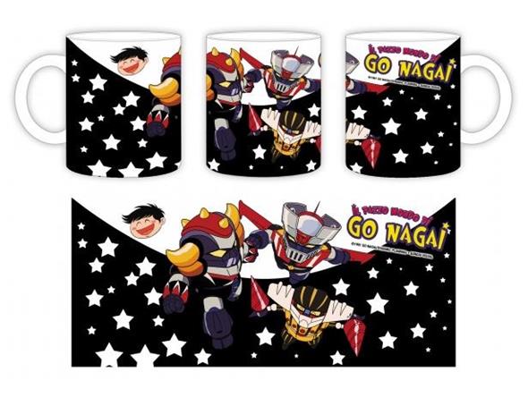 TAZZA IL PAZZO MONDO DI GO NAGAI NERA