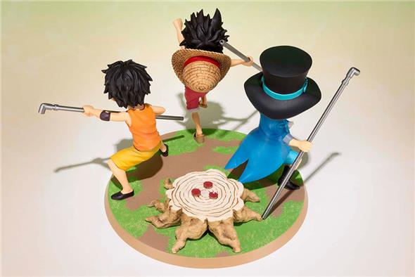 ONE PIECE - FIGUARTS ZERO LUFFY ACE SABO